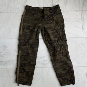 Sanctuary Women's Olive Camouflage Cargo Pants